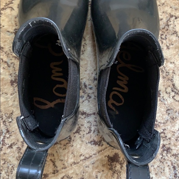 Black Sam Edelman rain booties - Picture 6 of 6